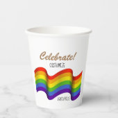 Prideを祝おう ペーパーカップ (正面)