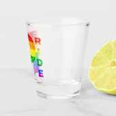 "PRIDE" レインボー #3 ショットグラス (右)
