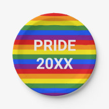 PRIDE 2023 レインボーストライプ柄パーティー