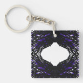 Pride Abstract 7 Deadly Sins Alcohol Ink Art キーホルダー (正面)