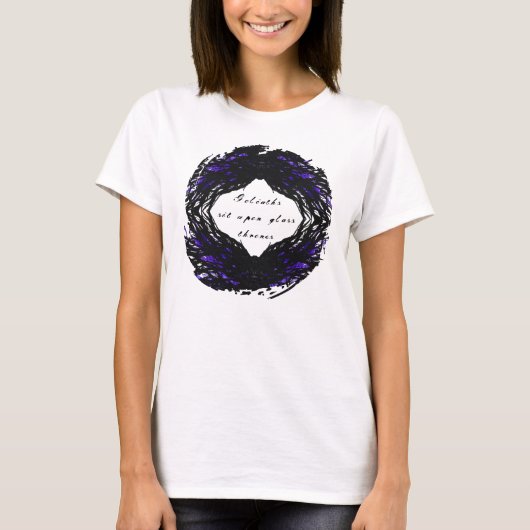 Pride Abstract 7 Deadly Sins Alcohol Ink Art Tシャツ (正面)