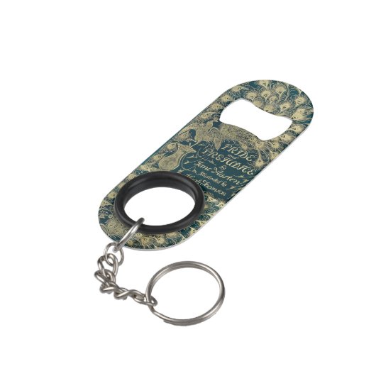 Pride and Prejudice キーホルダー栓抜き (裏面アングル)