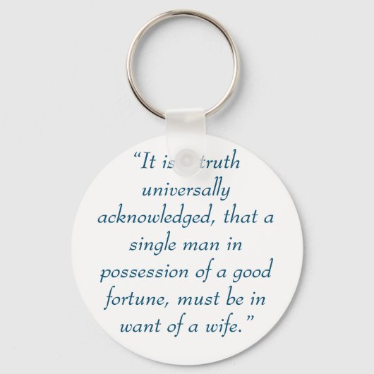 Pride and Prejudice キーホルダー (裏面)