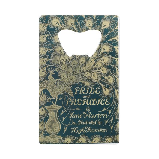 Pride and Prejudice クレジットカード栓抜き (正面)