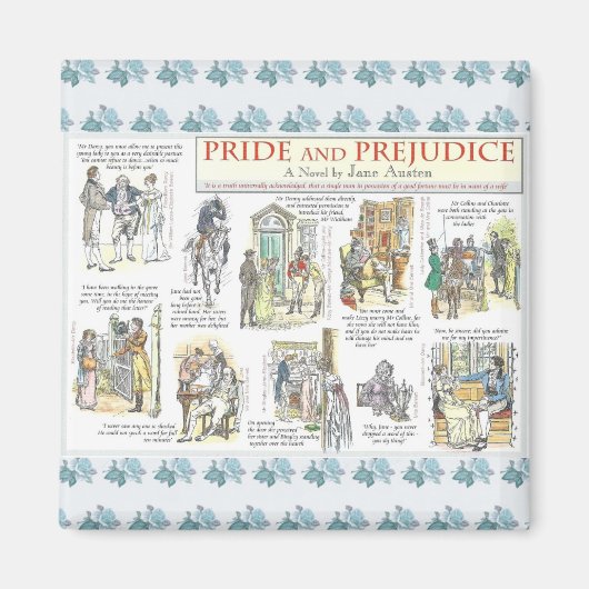 Pride and Prejudice マグネット (正面)