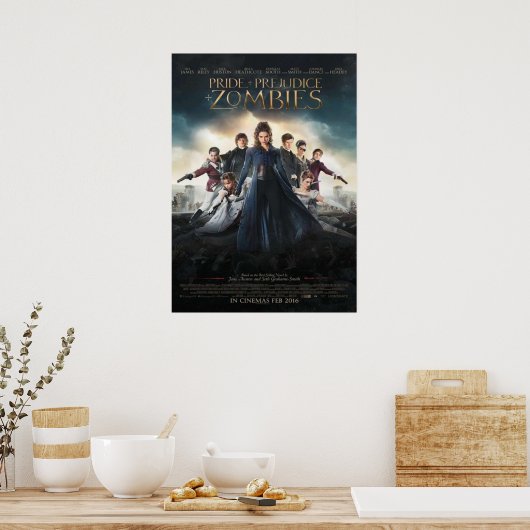 Pride and prejudice and zombies ポスター (キッチン)