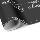 Pride And Prejudice Mr. Darcy - Most Ardently I ラッピングペーパー (ロールコーナー)