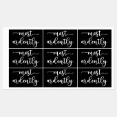 Pride And Prejudice Mr. Darcy - Most Ardently I ラベル (シート)