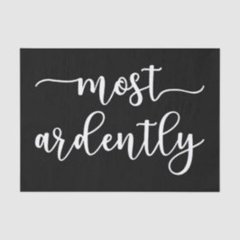 Pride And Prejudice Mr. Darcy - Most Ardently I 薄葉紙