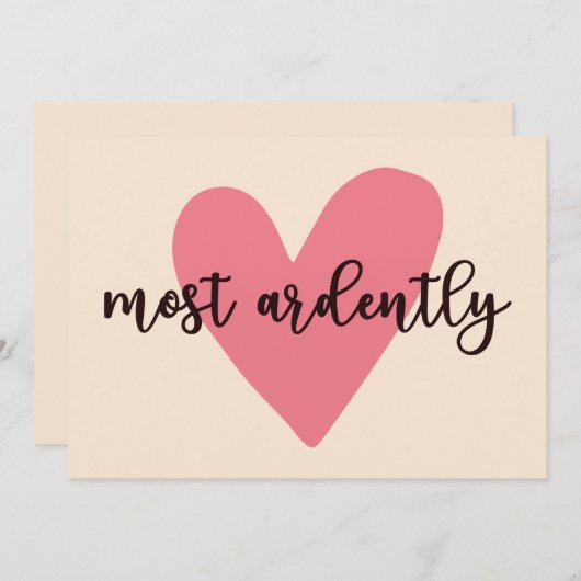 Pride And Prejudice Mr. Darcy - Most Ardently V (正面/裏面)