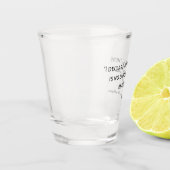 Pride and Prejudice Quote III ショットグラス (左)
