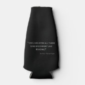 Pride and Prejudice Quote III ボトルクーラー (正面)