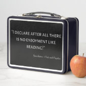 Pride and Prejudice Quote III メタルランチボックス (インサイチュ)