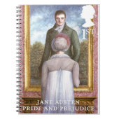 Pride and Prejudice Stamp Design ノートブック (正面)
