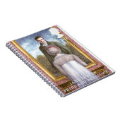 Pride and Prejudice stamp design ノートブック (右側)