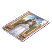 Pride and Prejudice stamp design ノートブック (左側)