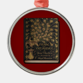 Pride and Prejudice Vintage Book Cover メタルオーナメント