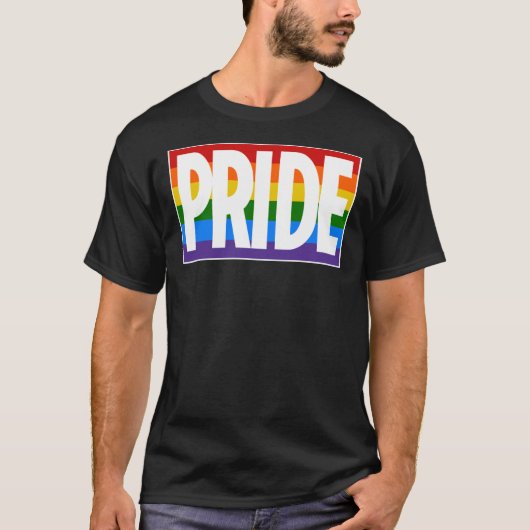 PRIDE. Celebrate In This Rainbow, Marvel, Superher Tシャツ (正面)