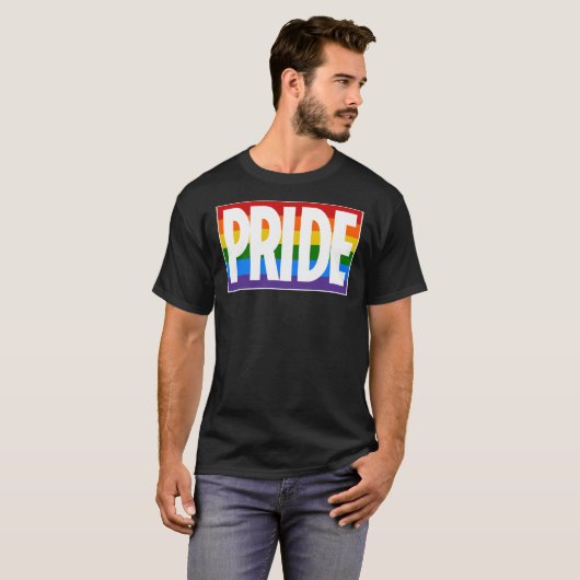 PRIDE. Celebrate In This Rainbow, Marvel, Superher Tシャツ (正面フル)