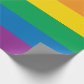 Pride | Colorful Rainbow Design ラッピングペーパー (角)