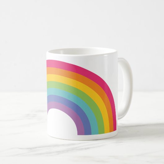 Pride Day Rainbow コーヒーマグカップ (正面右)