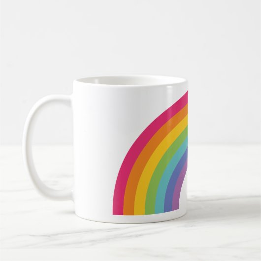 Pride Day Rainbow コーヒーマグカップ (左)