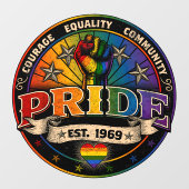 Pride est. 1969 ウィンドウサイン (シート)