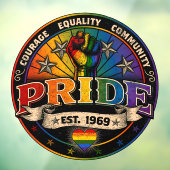 Pride est. 1969 ウィンドウサイン (シート3)