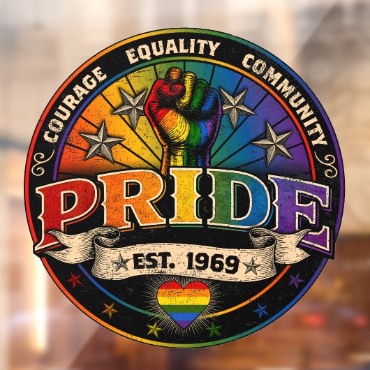Pride est. 1969 ウィンドウサイン (シート2)