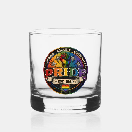 Pride est. 1969 ウイスキーグラス (正面)