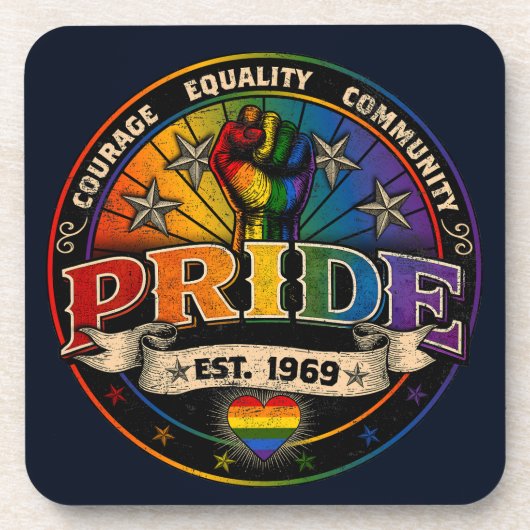 Pride est. 1969 コースター (正面)