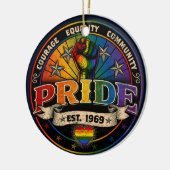 Pride est. 1969 セラミックオーナメント (左)