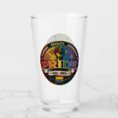 Pride est. 1969 タンブラーグラス (裏面)