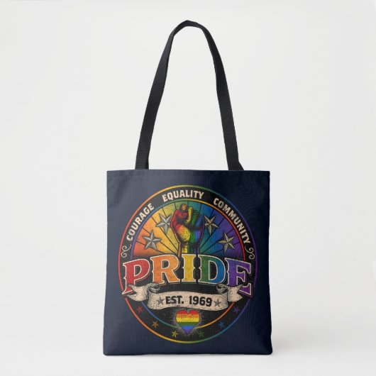 Pride est. 1969 トートバッグ (正面)