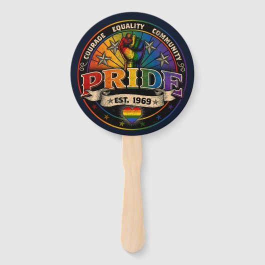 Pride est. 1969 ハンドファン (裏面)