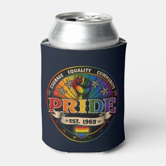 Pride est. 1969 缶クーラー (缶正面)