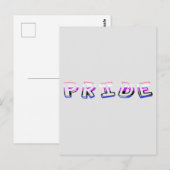 Pride Holo | Genderfluid Pride Postkarte ポストカード (正面/裏面)