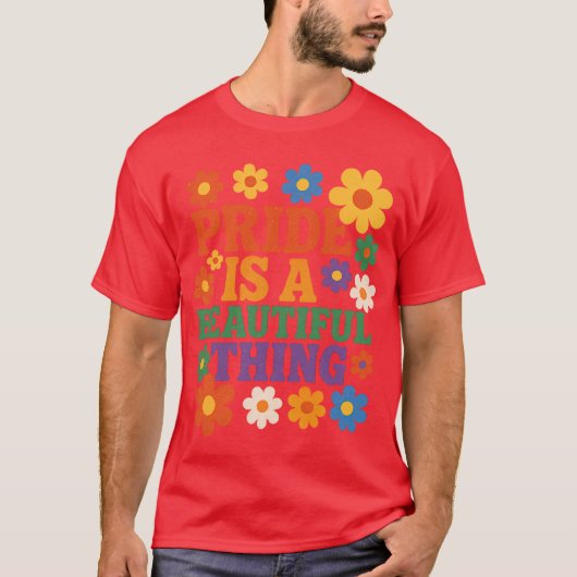 PRIDE IS A BEAUTIFUL THING Tシャツ (正面)