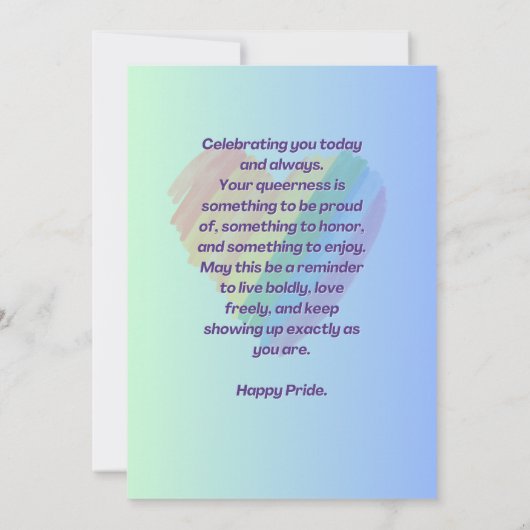 Pride Is Not a Phase (裏面)