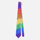 Pride LGBTQA+ レインボー ネクタイ (正面)