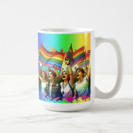 Pride | LGBTQIA+ コミュニティと旗 コーヒーマグカップ