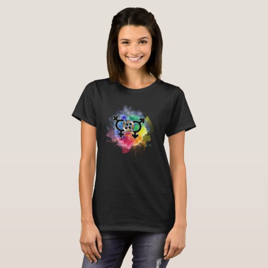 Pride LGBTQIA+ Tシャツ (正面フル)
