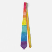 Pride LGTBI colors rainbow ネクタイ (正面)