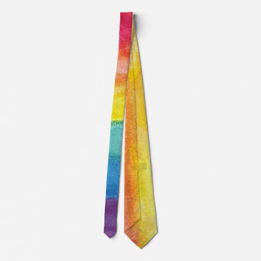 Pride LGTBI colors rainbow ネクタイ (裏面)