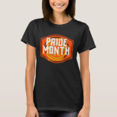 Pride Month Jiu Jitsu MMA Fighting Muay Thai Tシャツ (正面)