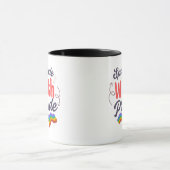 Pride Month Rainbow Coffee Mug LGBTQ+ Gift マグカップ (中央)