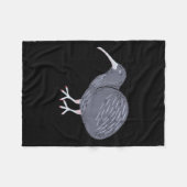 Pride New Zealand Kiwi Bird Gift New Zealand フリースブランケット (正面(横))