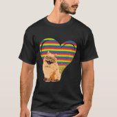 Pride Pomeranian Tシャツ (正面)