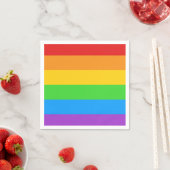 Pride Pop: 虹の旗 スタンダードカクテルナプキン (インサイチュ)