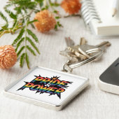 Pride & Power LGBTQ キーホルダー (側面)